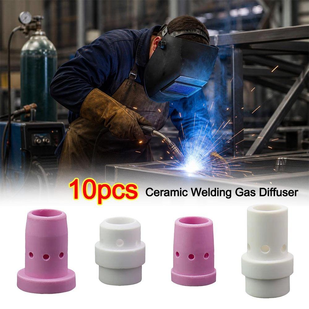 10Pcs 24KD 36KD Ceramic Current Shunt Welding Torch Gas Diffuser  for MB24K 36KD Welding Setup