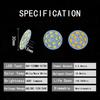 Mini 1W 2W 3W 3.5W G4 Back Pin Round Board LED Bulb DC 12V 24V Lamp For Car Boat Home Spotlight Cabinet Lighting Replace Hologen