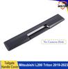 Tailgate Handle Cover For Mitsubishi L200 Triton 2019-2025 NO CAMERA HOLE Gate Handle ABS Matte Black Car Exterior Accessorie