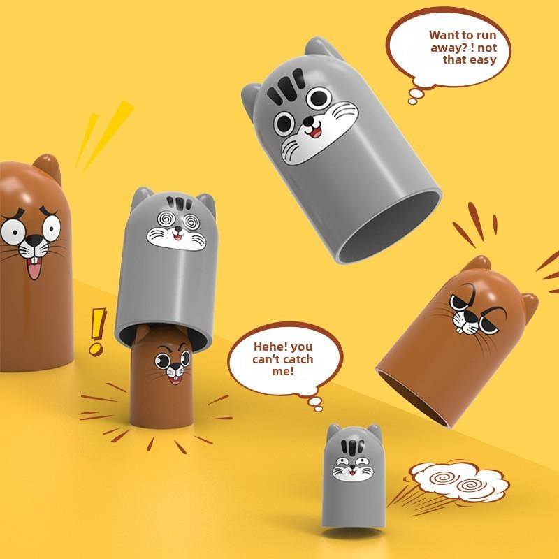 Cheese Trap Kids Board Game With Abs Material For Brain Development And Parent Child Interaction