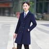 Women's Professional Mid-Length Wool Blend Coat