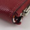 HERMES Azap silk in Purse Rouge Red Epsom/silk unisex Used