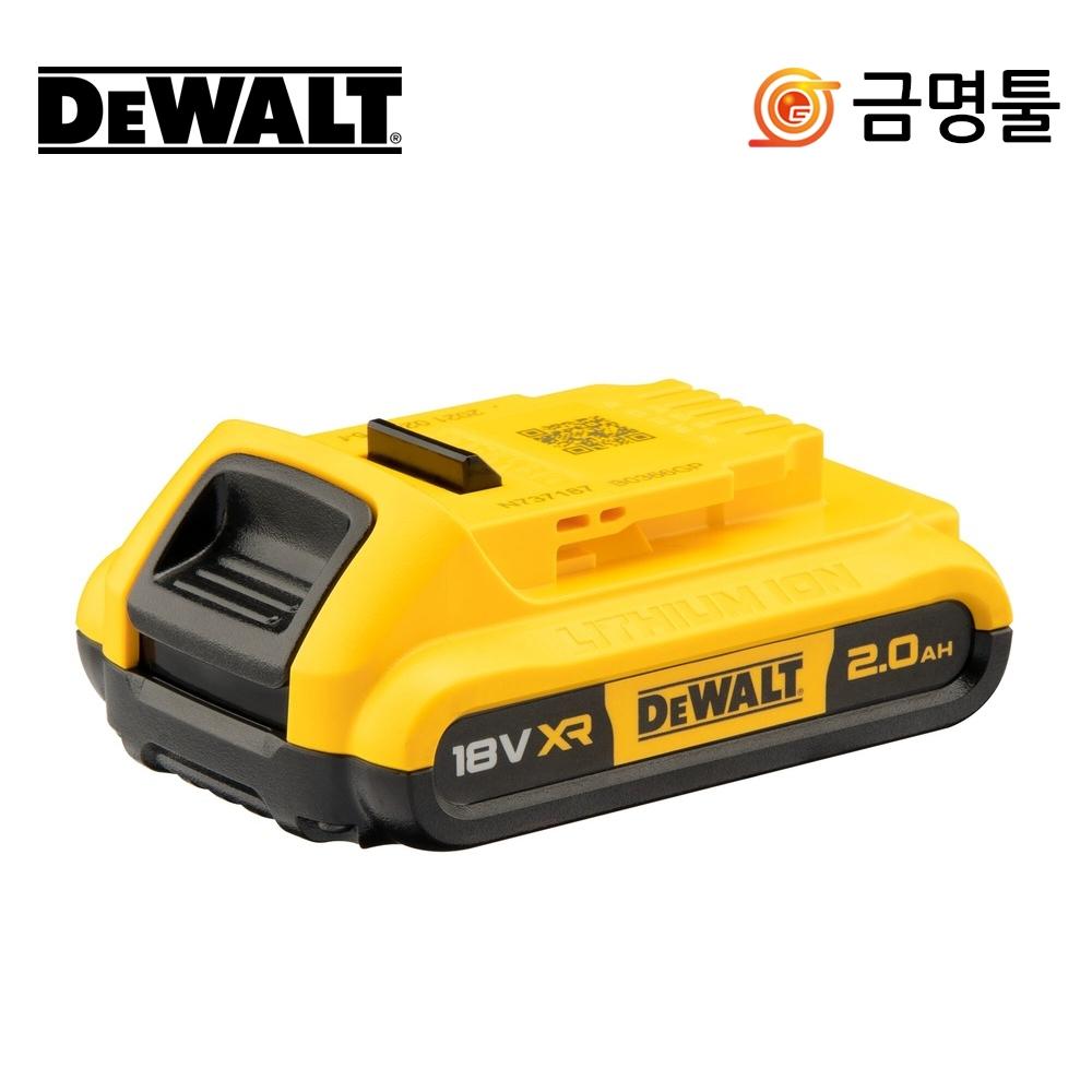 

Dewalt DCB183 Литий-ионный аккумулятор 18 В 2,0 Ач Дисплей оставшегося уровня DCF887 DCD996 Совместимость