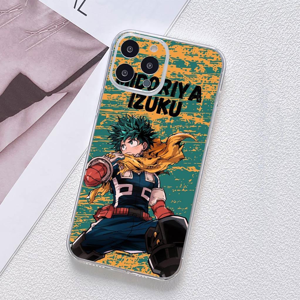 Midoriya Izuku My Hero Academia Phone Cover for Motorola Moto G13 G14 G53 G54 G62 G72 G82 G84 E13 E20 G42 G32 G23 G22 Soft Case