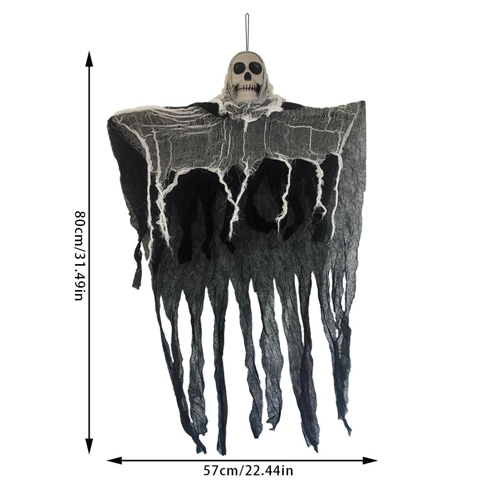 1PCS Halloween Skeleton Ghost Decoration Ghost with LED Halloween decoration LED String Lights for Outdoor Use in Gardens