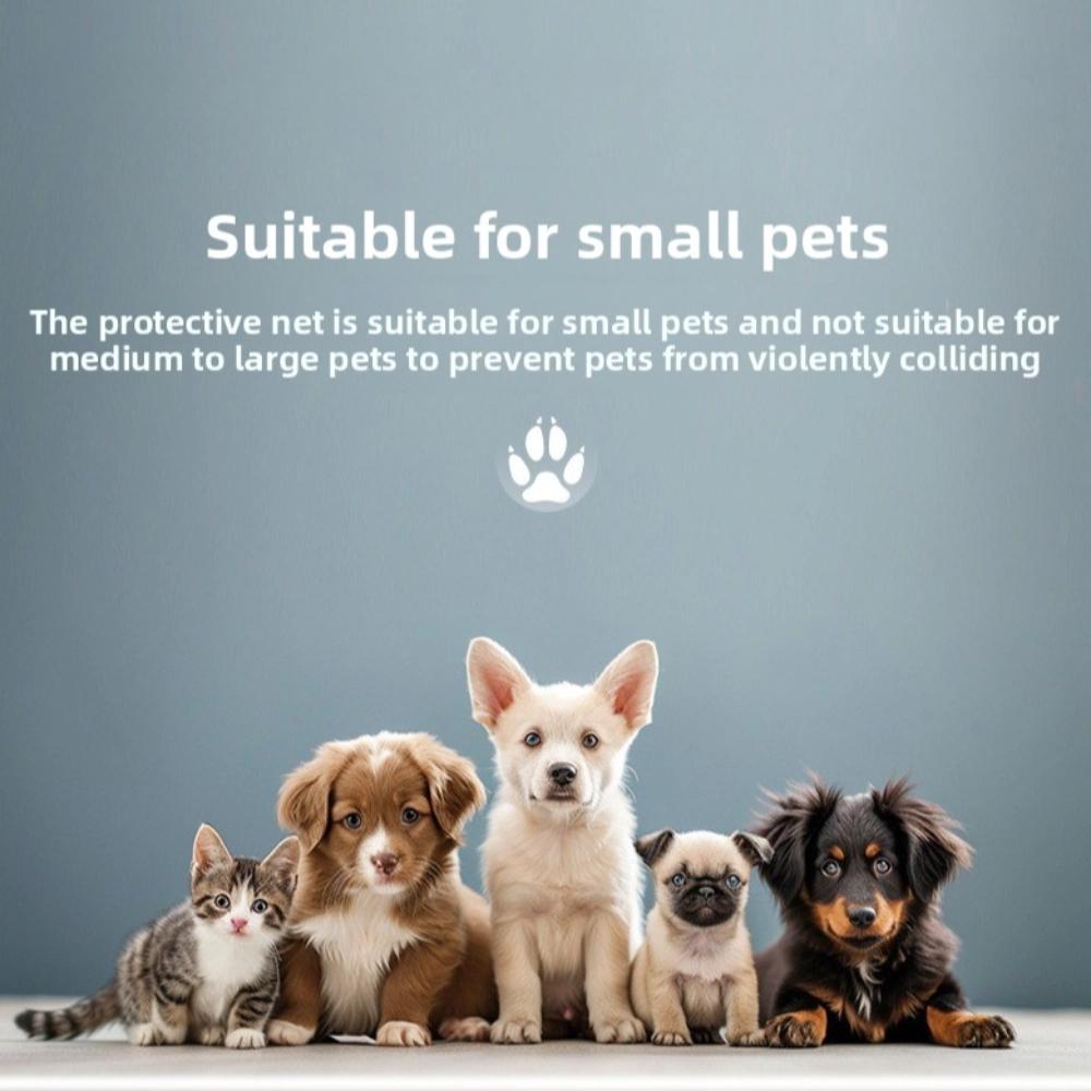 Mesh Design Pet Isolated Network Retractable Mesh Stairs Gate New Dog Safety Fence  Home Use