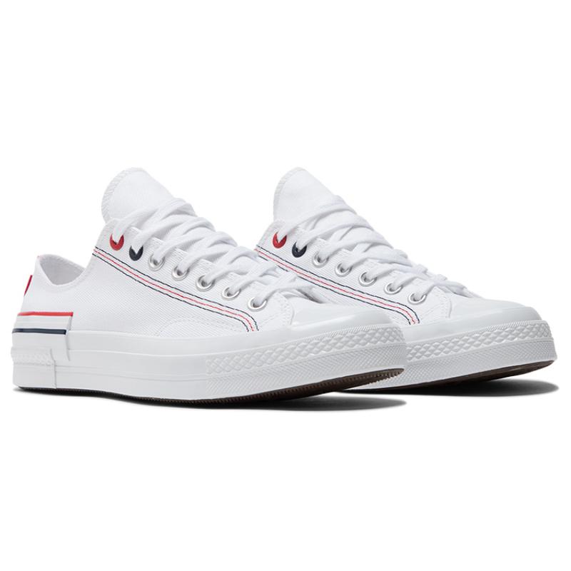 Converse 1970s Lace-up Low-Top Canvas Shoes Unisex White