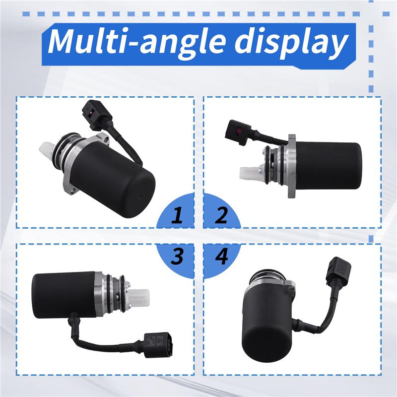 A16P-1 X Differential Coupling Oil Pump Kits 6G9N-4C019-AA LR003147 6G9N-4C019AA AWD Coupling Oil Pump Black Silver