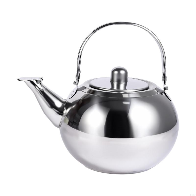 Rapid Heating 201 Stainless Steel Teapot Efficient Conduction For Quick Teas Preparation HX6C