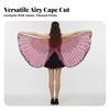 Μανδύας Φτερά Πεταλούδας Σιφόν Κοστούμι Μαλακός για Απόκριες