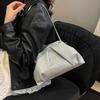 Woven Clip Women's Cloud Bag Fashionable Light Luxury Pleated Small Versatile and Stylish Shoulder Clutch Crossbody Bag