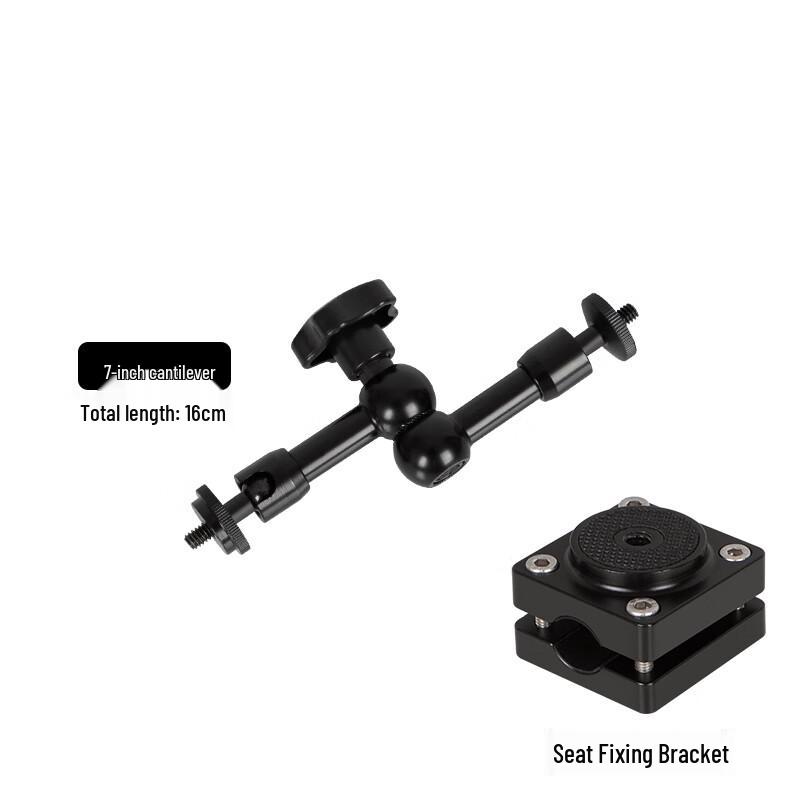 TEXIAN Car Headrest Camera Mount with 7-inch Arm