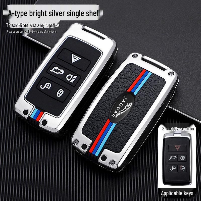 

Чехол для ключа Jaguar для XFL, нового E-Pace, XF, F-Type, XE, XJL, XEL – Металлический корпус и пряжка. OPP Bag