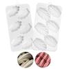 Silicone Material Baking Mold 6-Cavity Dessert Mold Easy Release Pudding Mold  Bread Making