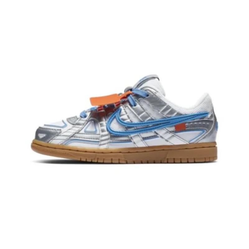 

Nike Air Rubber Dunk Off-White University Blue PS Sneakers CW7410-100 32