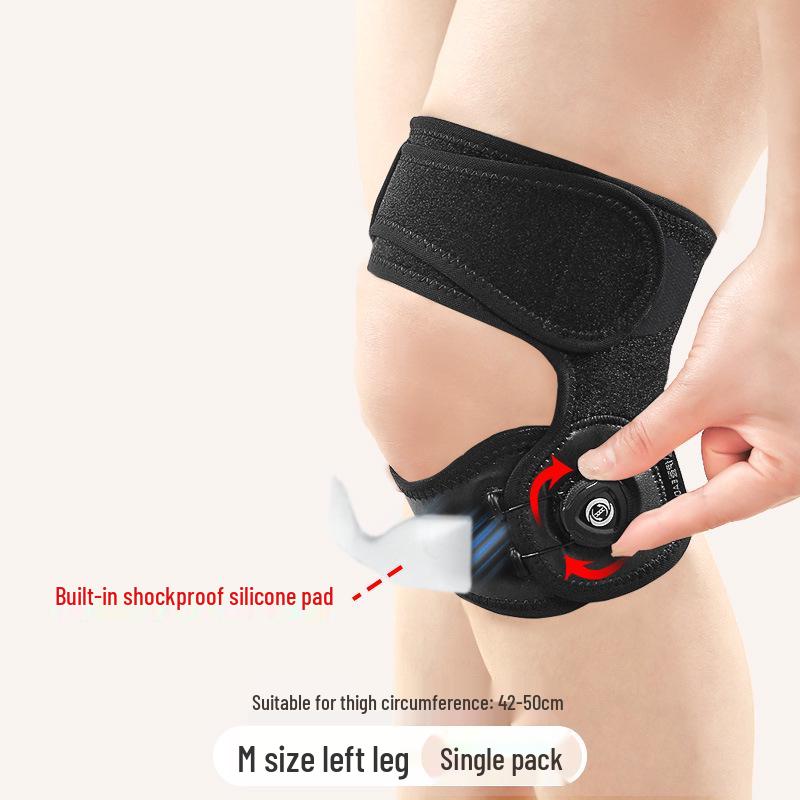 Women's Silicone Patella Stabilizer Knee Brace - Comfortable Protection for Running & Jumping Injuries