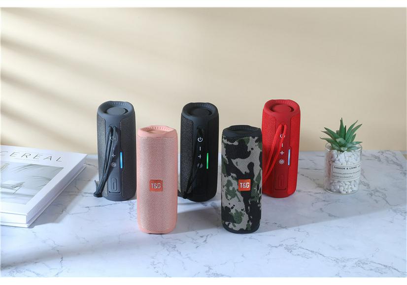 TG365 Outdoor Colorful Bluetooth Subwoofer: Dual Speaker Portable Gift