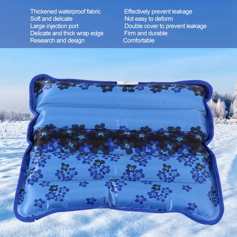 Thickened Ice Pillow Soft Water Cushion Cooling Cushion for Home Travel