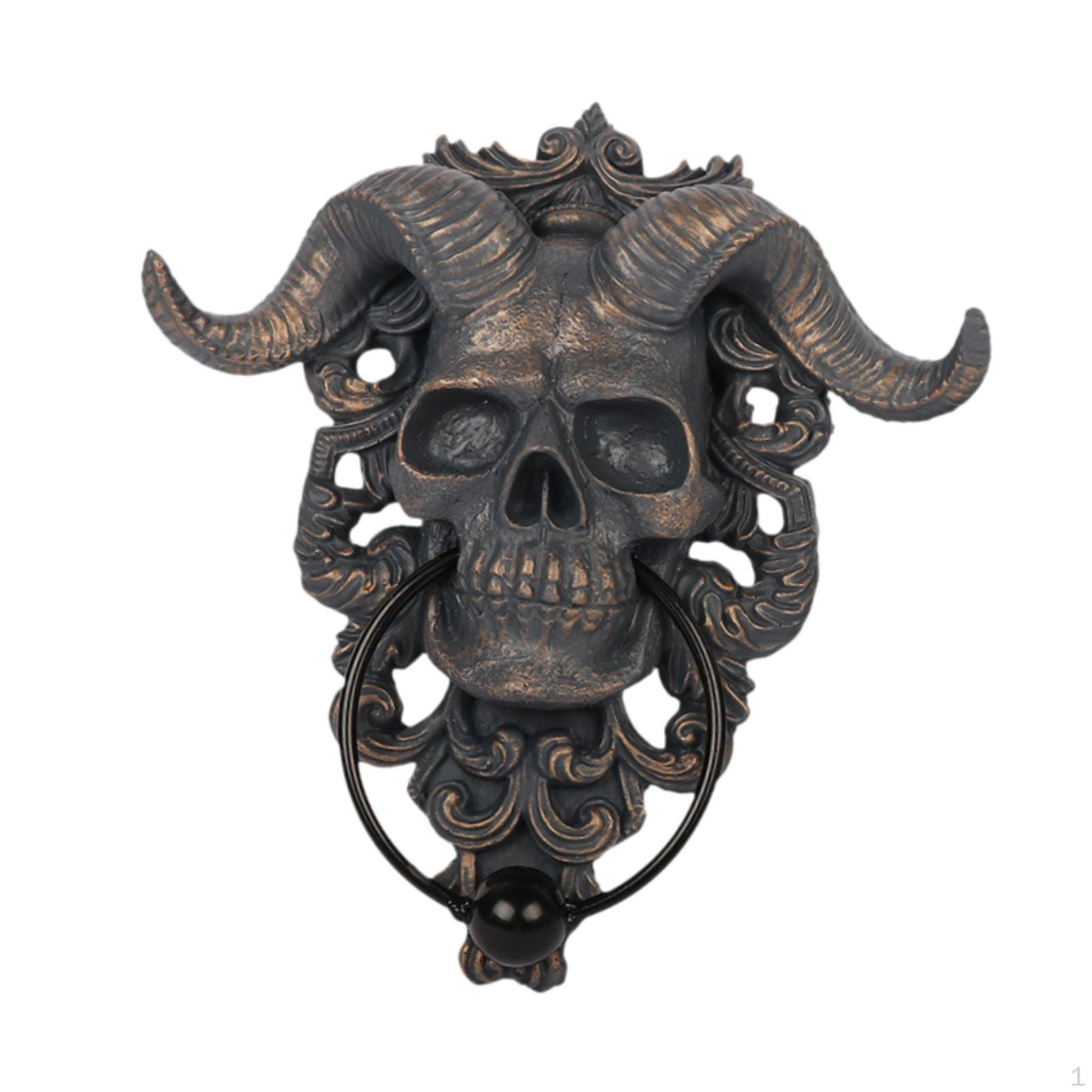 

Статуя головы овцы, Настенный декор в виде головы, Настенный молоток для двери для офиса,