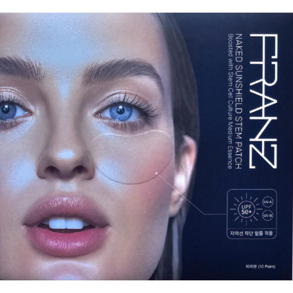 Phineature Type Franz Sun Patch Transparent UV Protection Golf Patches (2x) (20 servings), 2x