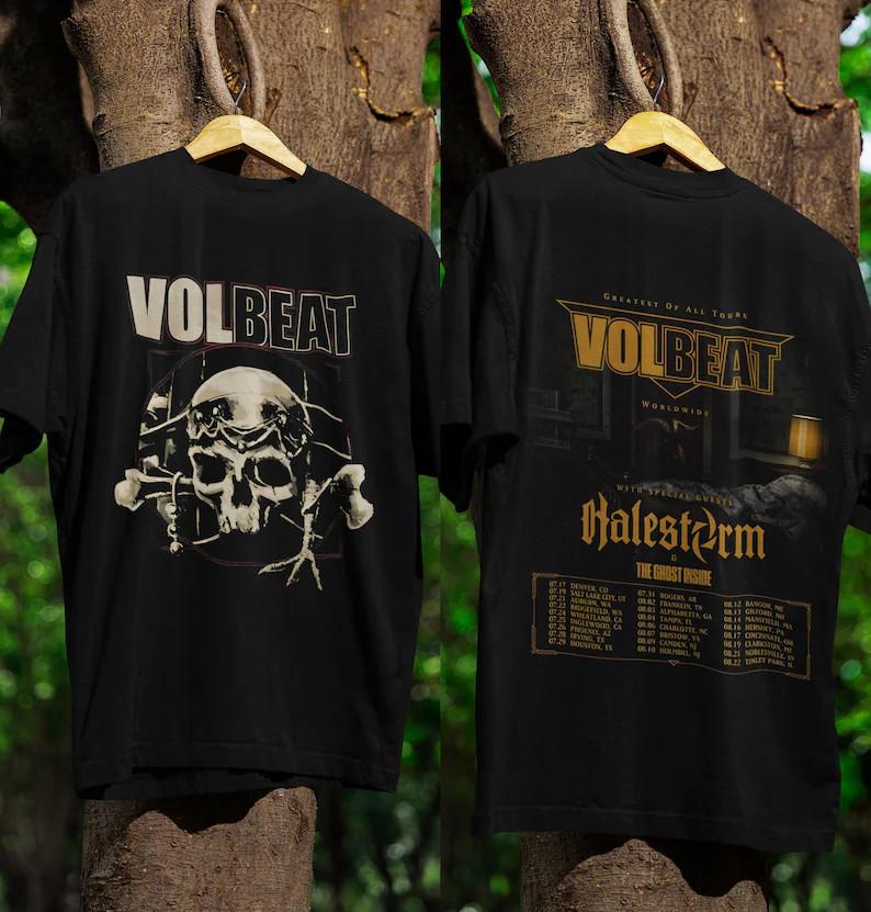 Unisex T-Shirt Volbeat, Volbeat Tour 2025