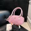 2025 spring new casual foreign style shoulder bag simple fashion pillow bag messenger bag trendy women's bag high sense