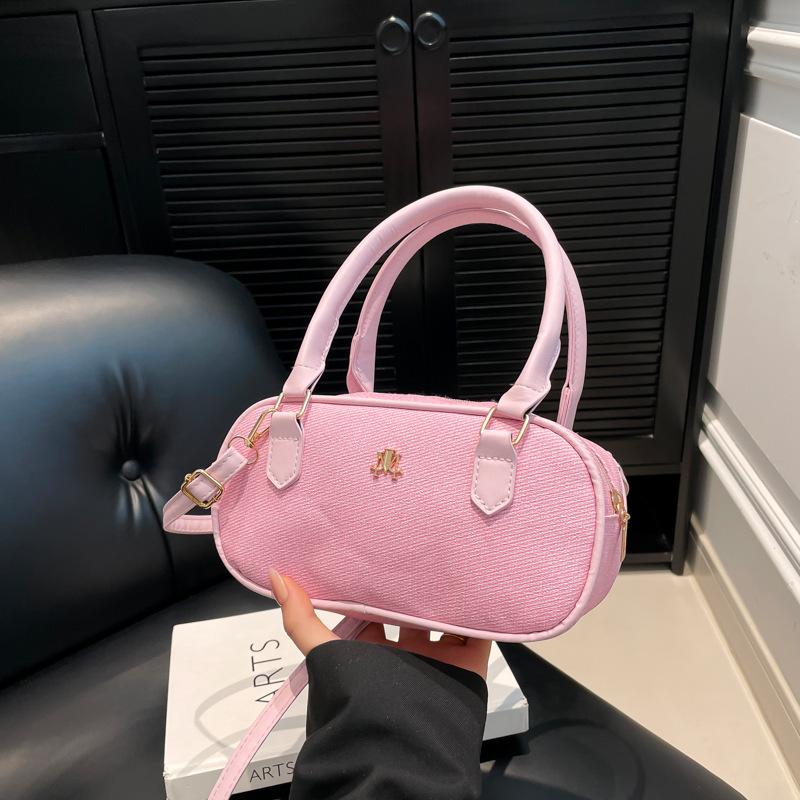 2025 spring new casual foreign style shoulder bag simple fashion pillow bag messenger bag trendy women's bag high sense