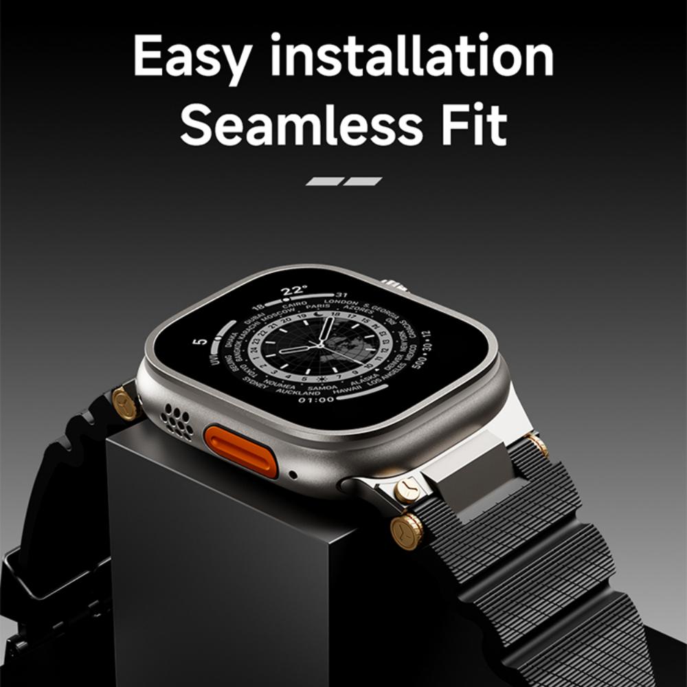 Silicone Sports Strap For Apple Watch Ultra 2/3 49mm Series 11 46mm 10 9 8 7 45mm Rubber Band for IWatch 6 5 4 Se 44mm 42mm Bracelet