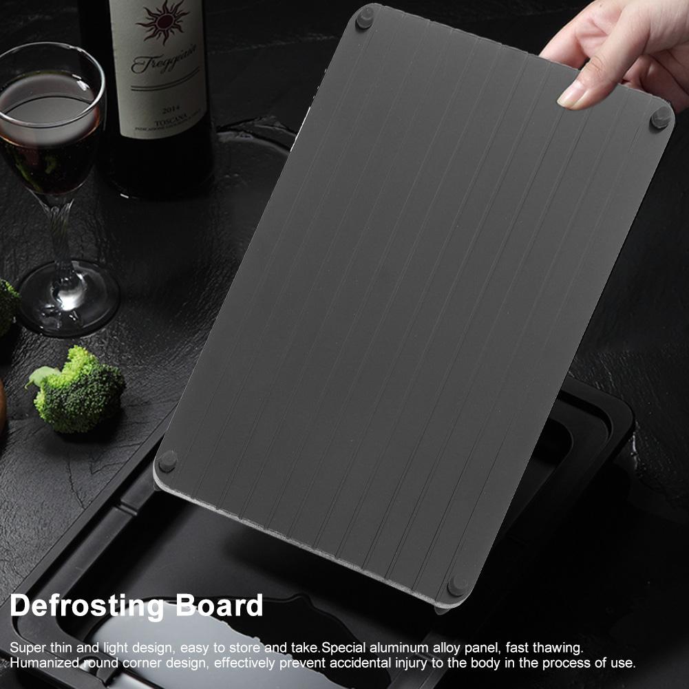 Rozmrazování mražených potravin, maso, ovoce, rychlé rozmrazování, deska, rychlé rozmrazování, tác, kuchyňský gadget nástroj