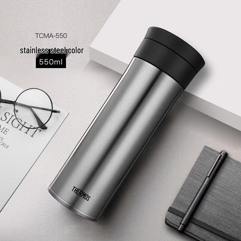 THERMOS TCMA-550 Stainless Steel Insulated Mug with Tea Infuser