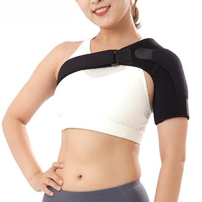 Soporte de hombro ajustable, almohadilla, cinturón, correa, envoltura de neopreno, mangas de compresión para hombros, protector de espalda para hombres y mujeres