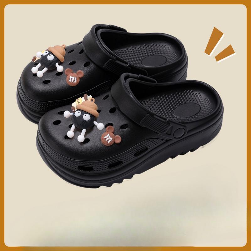 

New Thick-soled Shoes, Crocs, Women s Shoes, Beach Fashion, Anti-slip and Anti-odor Slippers 40/41