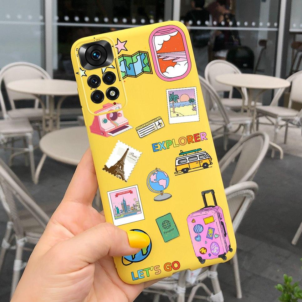 Stylish Girls Case For Xiaomi Redmi Note 12 Pro Phone Case Soft TPU Cover for Redmi Note 12 12s 4G note12 Pro Plus Pro+ 5G Etui
