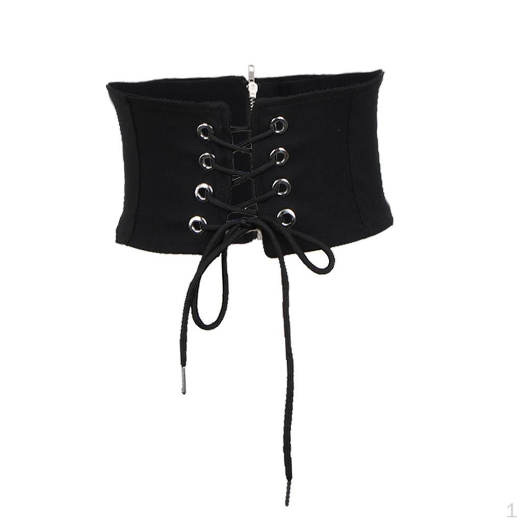 

Эластичный пояс для женщин с широкой талией Waspie Corset Waistband Black