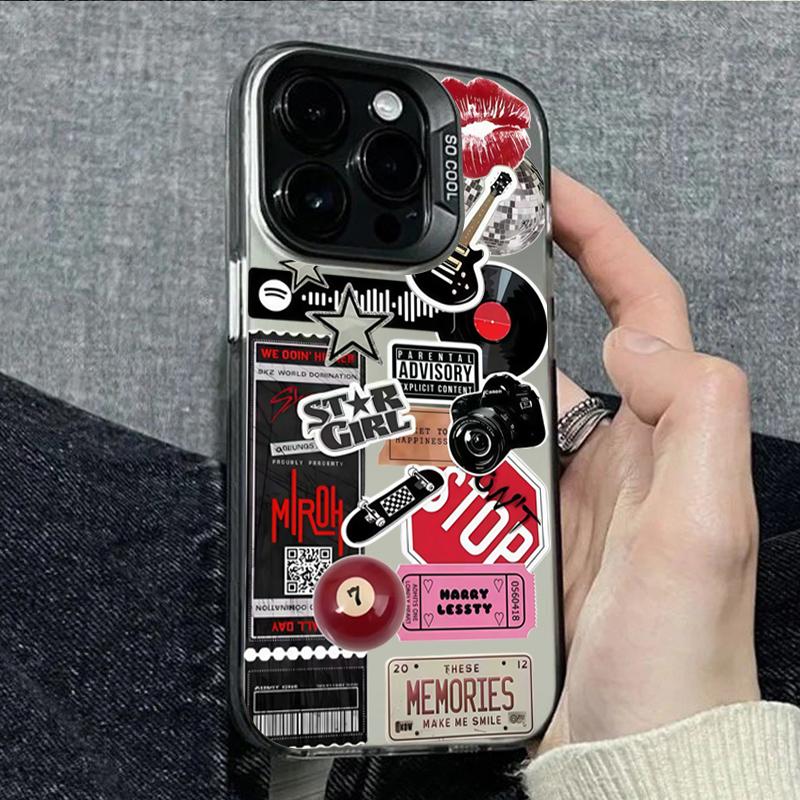 

Sticker Label Element IMD Phone Case For Xiaomi Redmi Note 14 Pro 4G Cases Redmi Note 13 12 Pro Plus 5G 11 10 15C 14C 13C Cover Redmi Note 11 Pro 4G