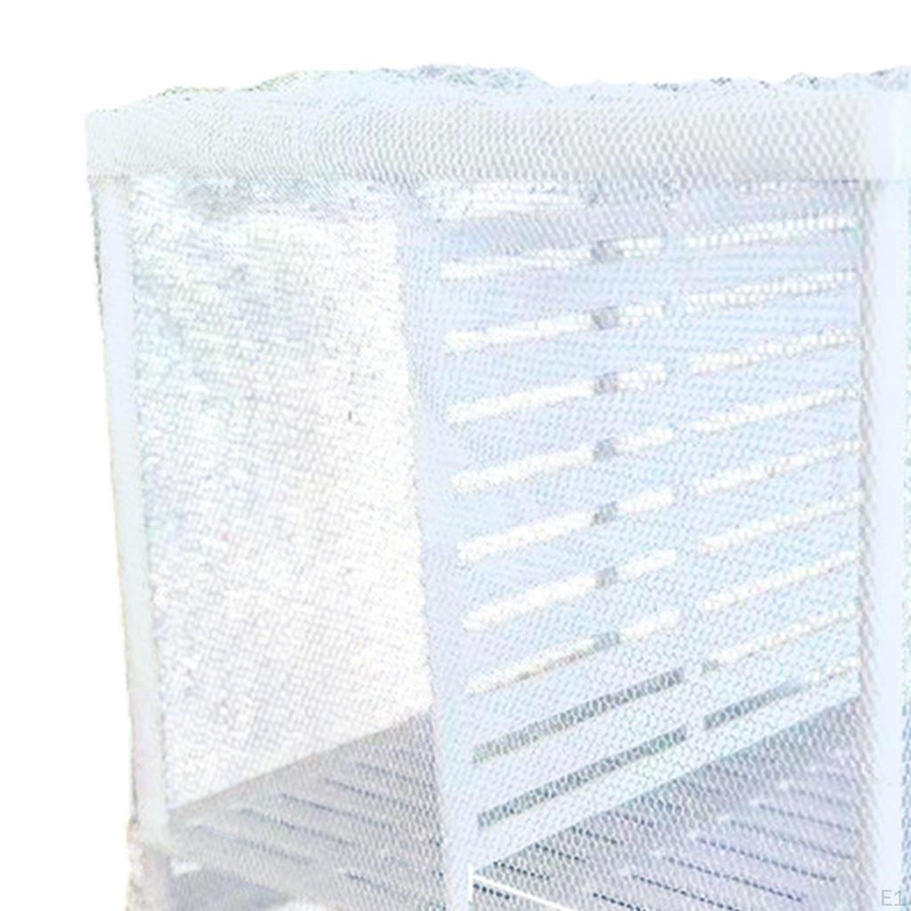 Aquarium Fishes Breeding Box Accessories Fry Feeding Protective Mesh for Guppy