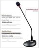 Gooseneck Wired Conference Microphone for Meetings, Broadcasting, and Speeches - Desktop Condenser Amplifier Mic