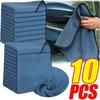 Plush Short Pile Microfiber Towel Super Soft Absorbent Car Wash Drying Cloth Auto Detailing Lint Free Streak Free Cleaning Rag