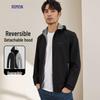 ROMON E Men's Reversible Detachable Hooded Jacket