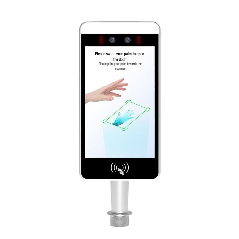 WSTDX Smart Palm Vein & Face Recognition Access Control System CN Plug (adapter Included)