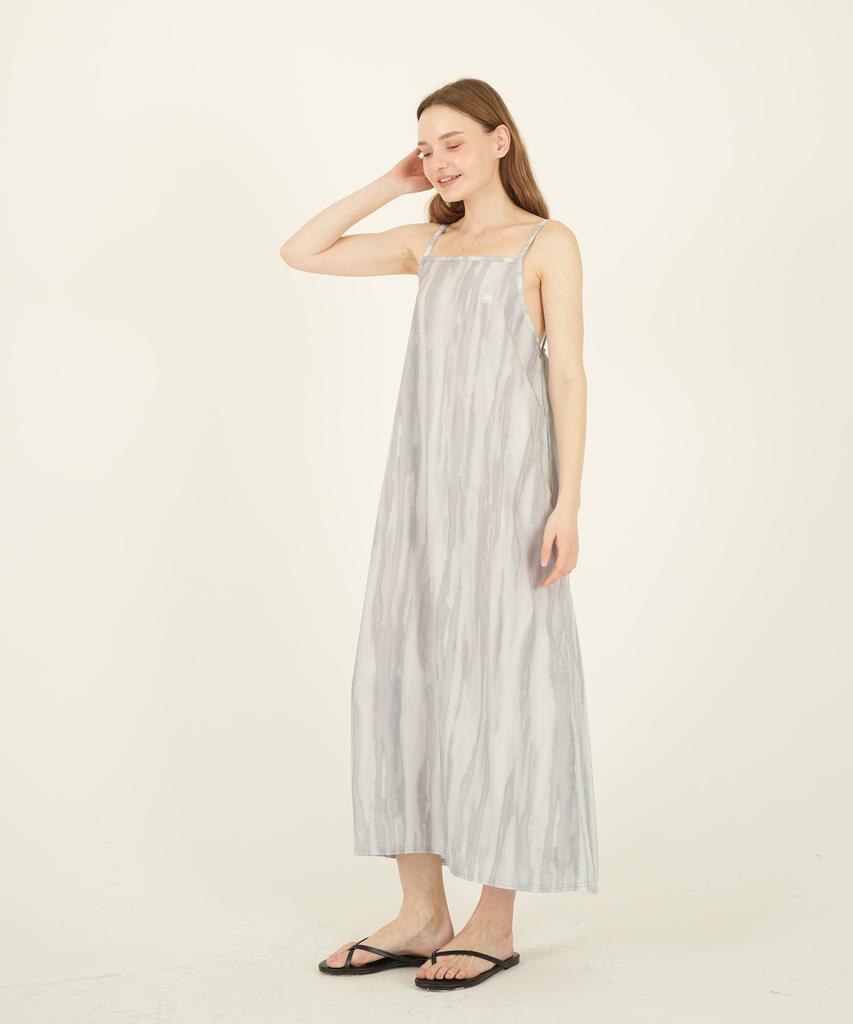 A Bon Beach Rain Streak Dress Black