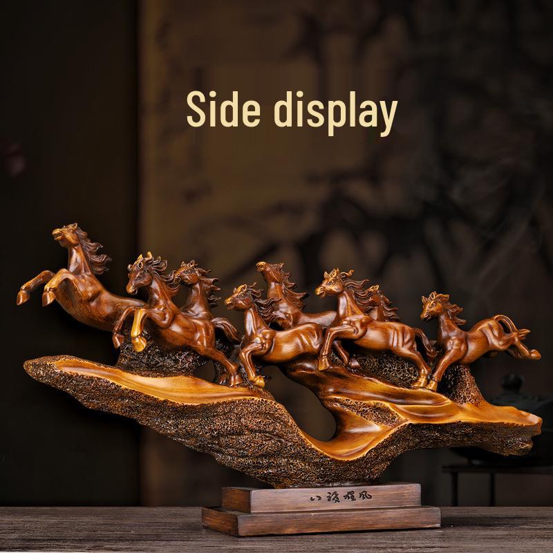 Bestseller Ma Dao Cheng Gong Pferdefigur - Perfekt für Foyer, Wohnzimmer, Weinschrank oder Büro; Ideales Einweihungs- oder Eröffnungsgeschenk.