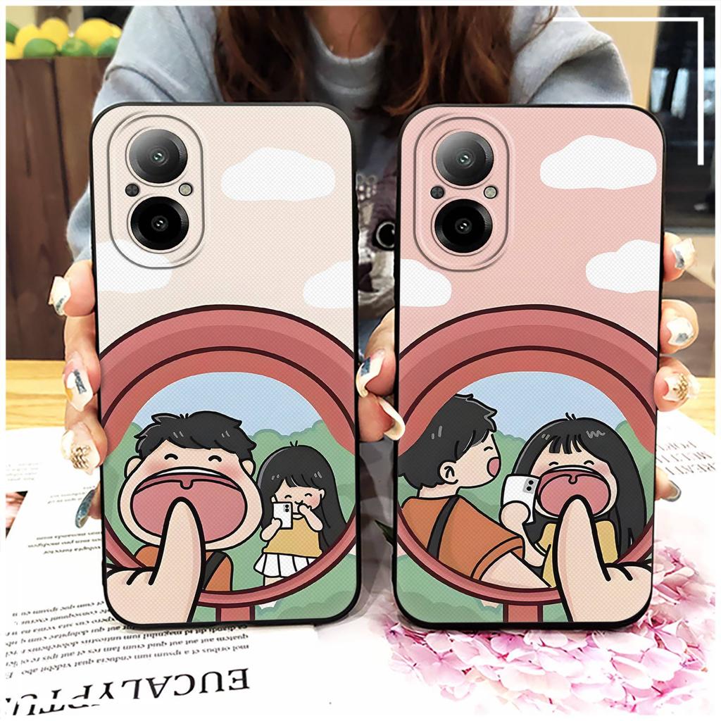 Fashion Design Silicone Phone Case For Realme C67 4G/Realme12 Lite Protective Soft Case Cartoon Phone Pouch Shockproof