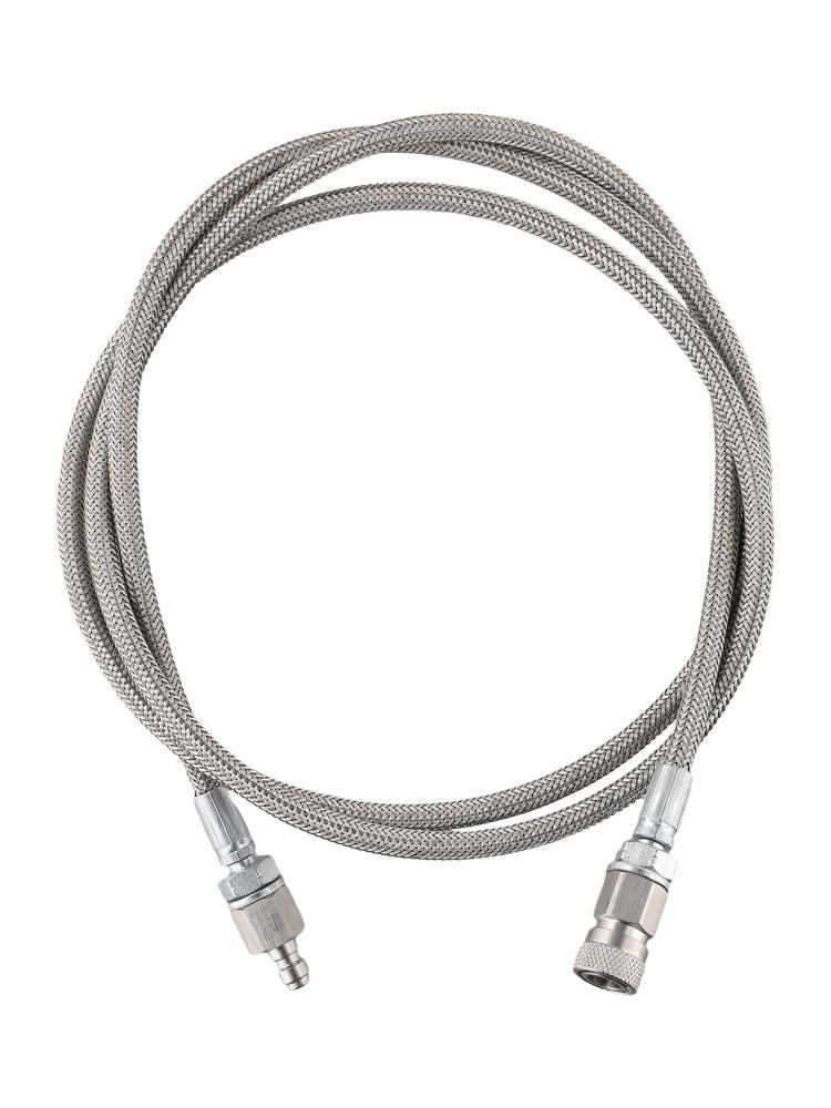 Quick Disconnect Inflation Hose 1Pc 60\" Stainless Steel