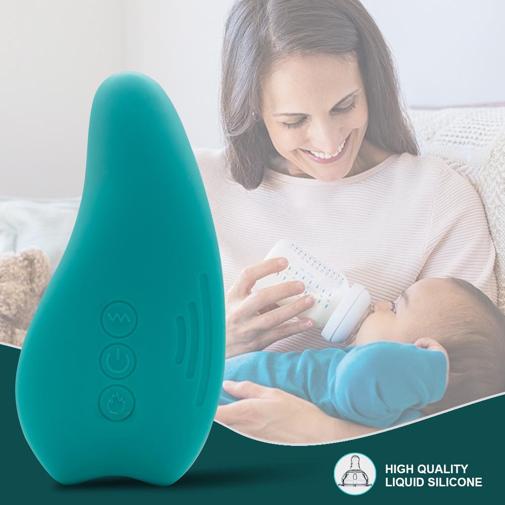 Doğum Sonrası Şişkinlik, Yumrular, Tıkanıklık Giderme ve Emzirme Yardımı için Elektrikli Göğüs Masaj Aleti