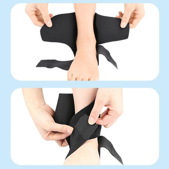 1 Pc Ankle Support Brace for Men Women Adjustable Ankle Wrap Compression Neoprene Sleeve for Sprained Ankle Arthritis Tendonitis Plantar Fasciitis