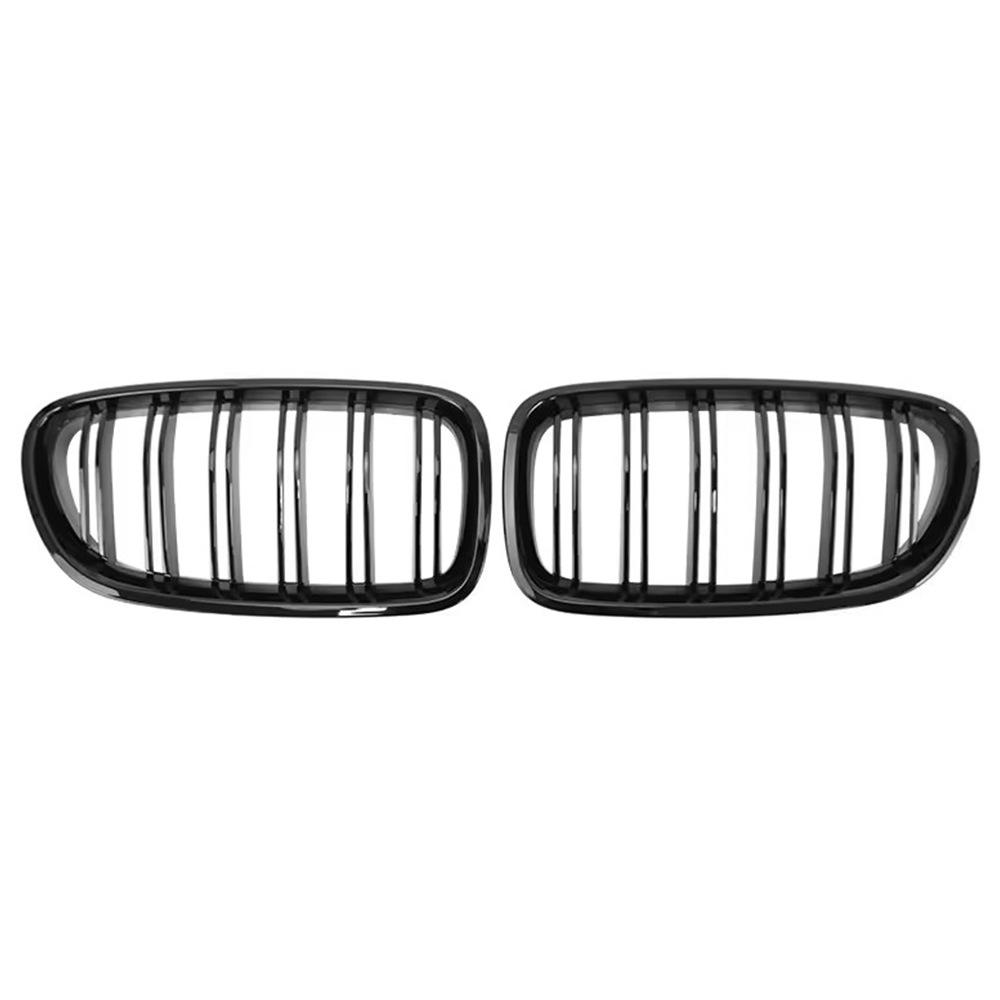 Glänzende schwarze Doppellinien-Niere für BMW 5er F10/F11/F18 (2010-2017)