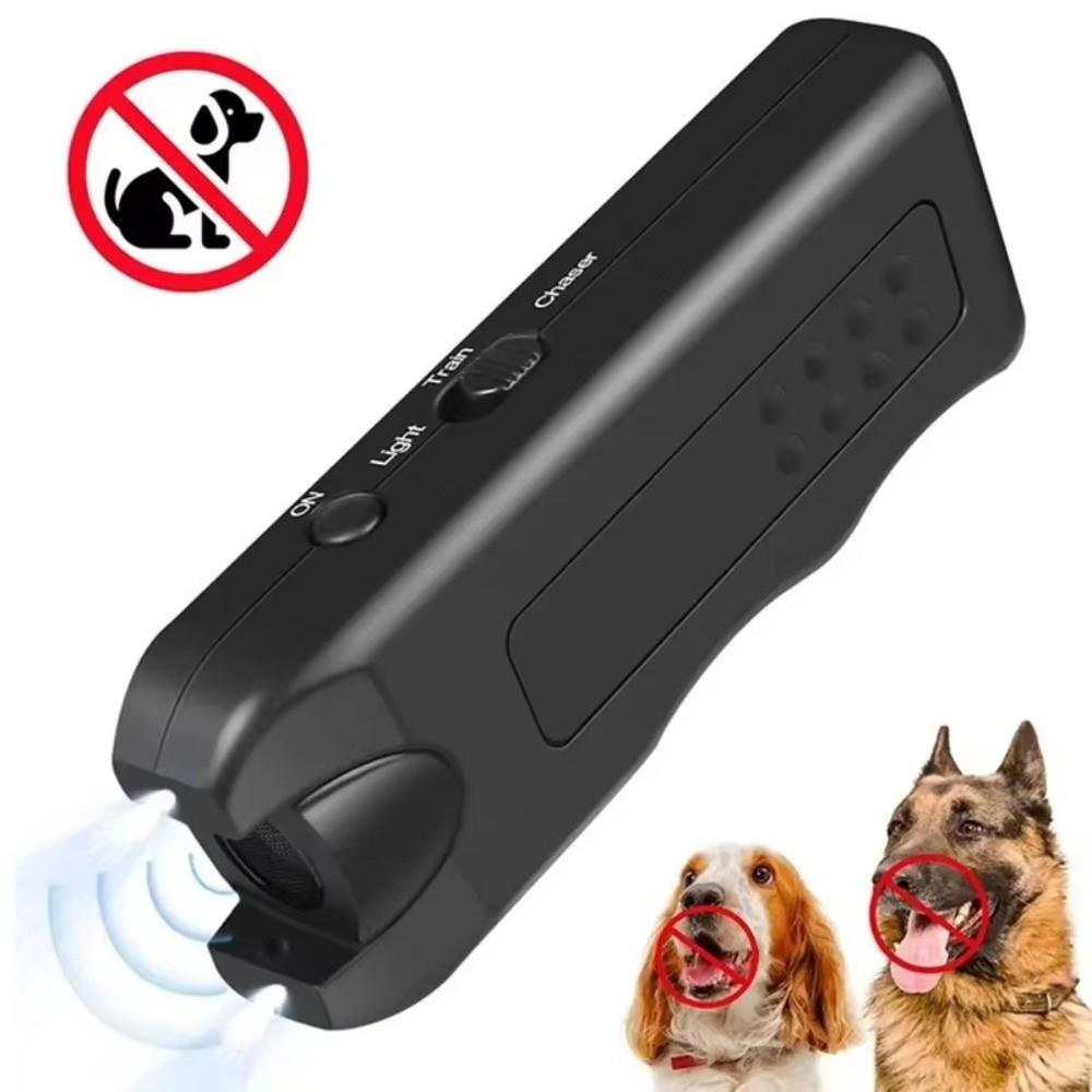 LED Light Electronic Dog Repeller 3 in1 Dog Bark Deterrent Ultrasonic Dog Repeller Pet Training