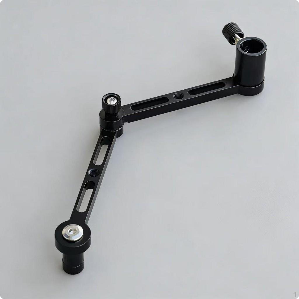 Tray Extension Arm Aluminum Alloy Fishing Box Bridge Bracket Chair Silver Straight