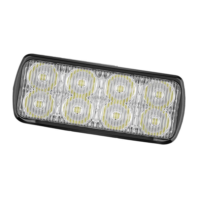 9-30V 10W 8LED Work Light Bar Floodlight Headlight Universal for Car Truck Motorcycle SUV ATV UTV Boat Off-road 6500K